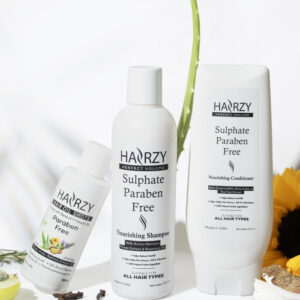 Hairzy Shampoo, Conditioner and Oil Shots Combo